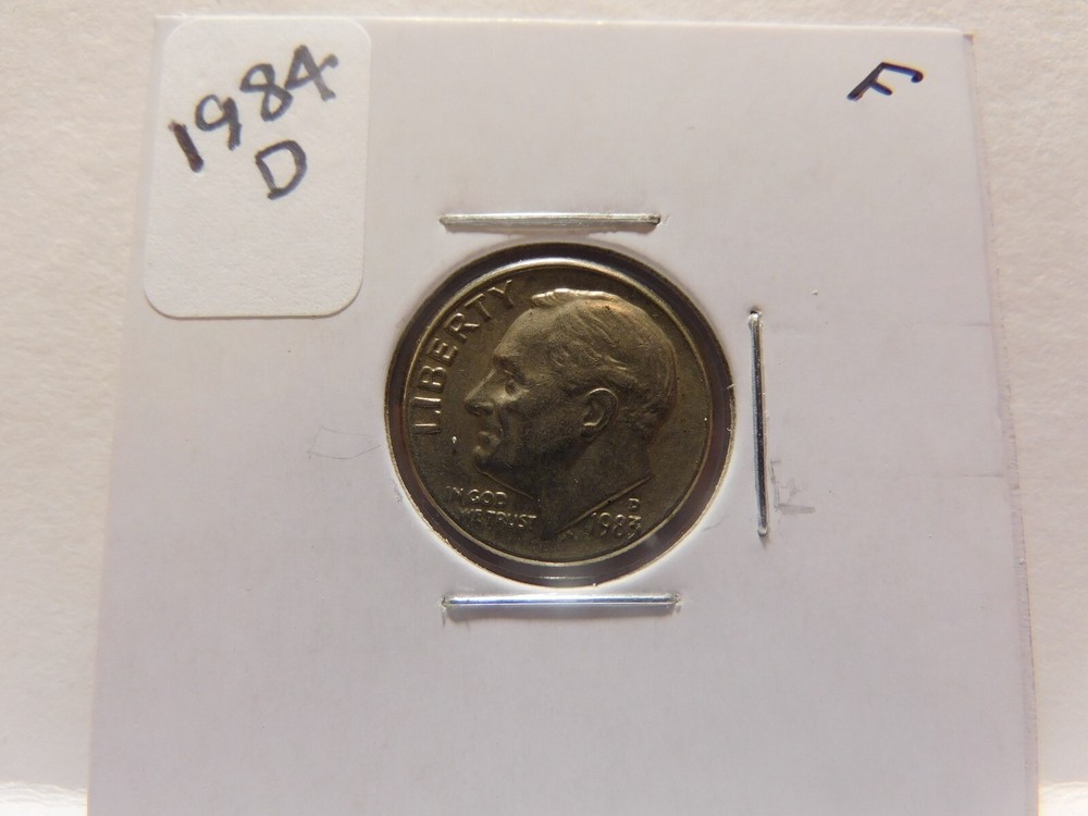 1984 D Roosevelt Dime 10C