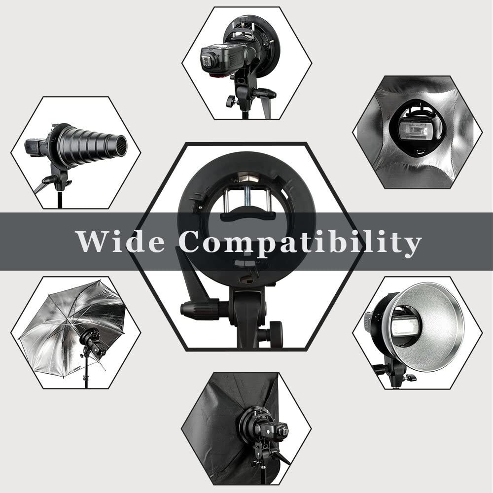 Godox S-Type Bracket for Speedlite Flash (Bowens Mount)