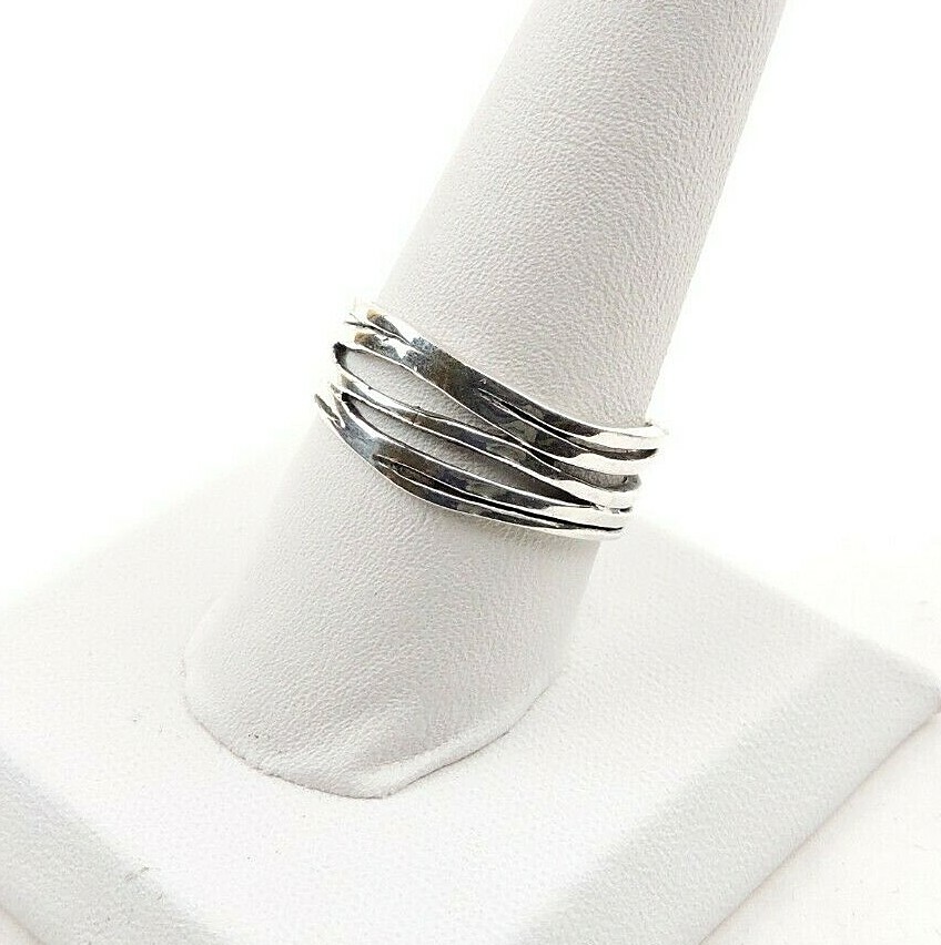 Sterling Silver Modern Band Ring - Free Gift Packaging