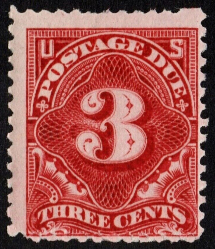 US Stamp #J 33. 3 Cent. MNH
