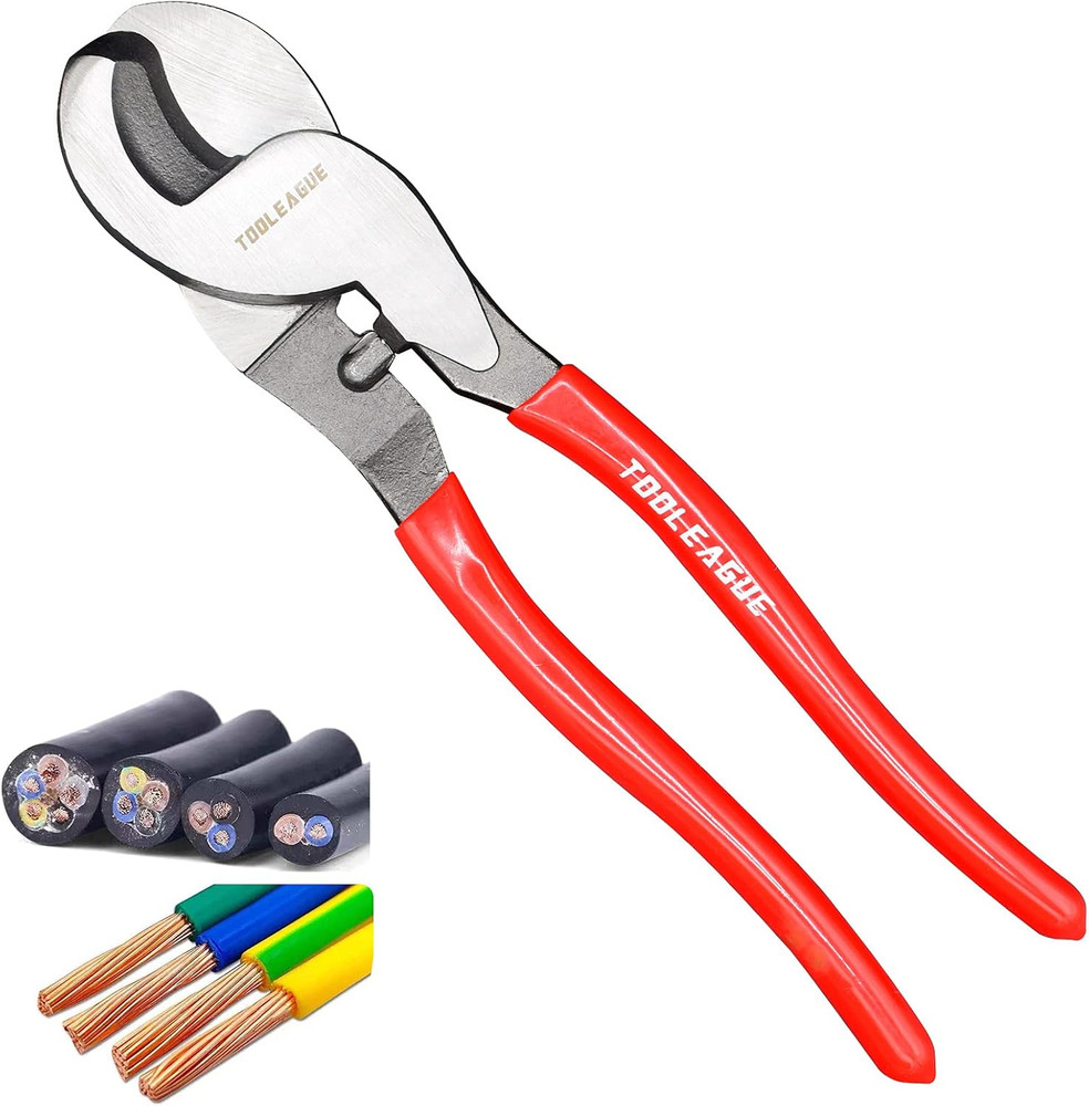 10 Inches Cable Cutter,Heavy Duty Cable Cutting, High Leverage Cutter for Alumin