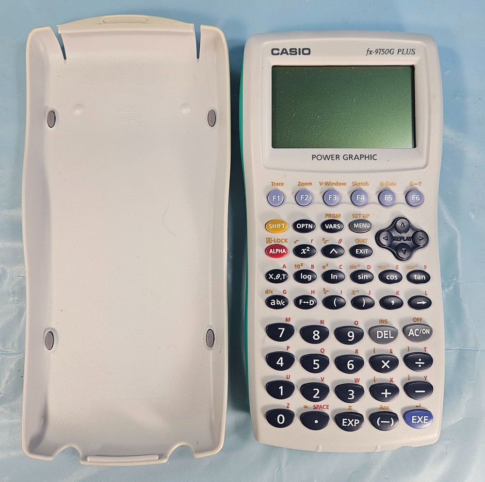 Casio FX-9750G Plus Power Graphic Calculator Tested & Working