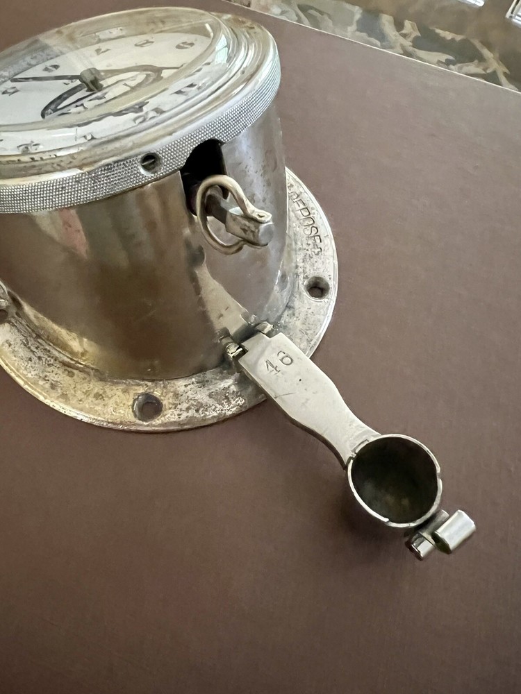 WWI U21 Uboat Chronometer Deck Clock