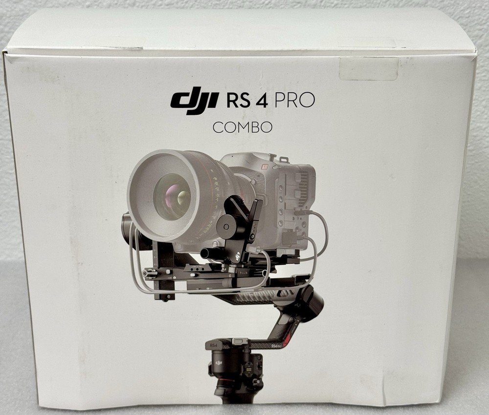 DJI RS 4 Pro Combo Gimbal Stabilizer – Complete Kit / Excellent Condition