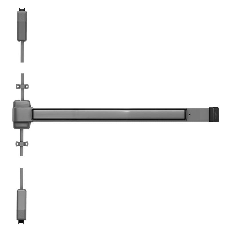 VON DUPRIN 2227EO Surface Vertical Rod Exit Device 48" Grade 1 Metal Exit Only