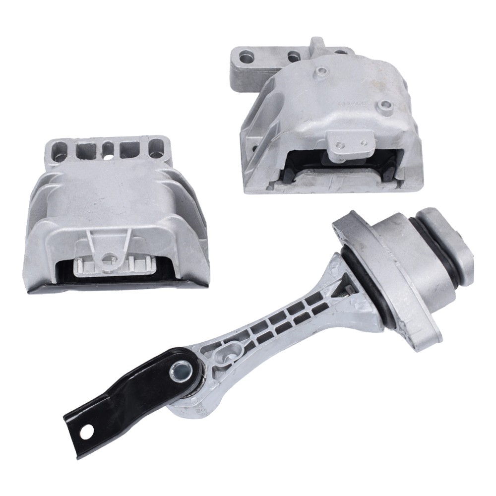 Engine Mount and Engine Torque Strut Mount 3PCS FOR Audi TT L4-1.8L 2000-06