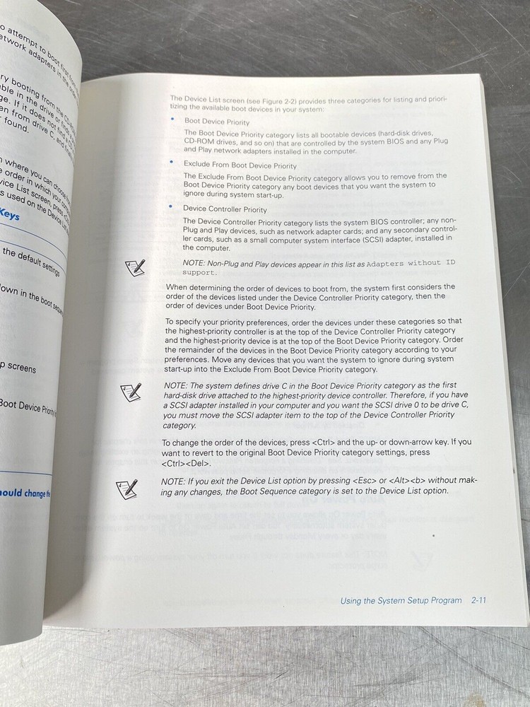 Dell Optiplex GX1 Midsize Managed PC Systems - Users Manual / Instructions Book