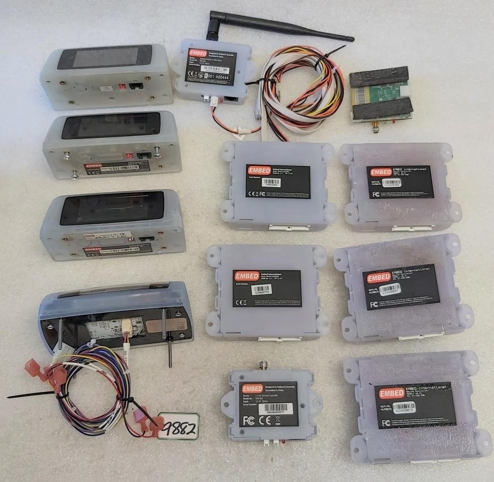 EMBED CASHLESS SYSTEM CARD READER / SENDER Lot #9882 - WORKING