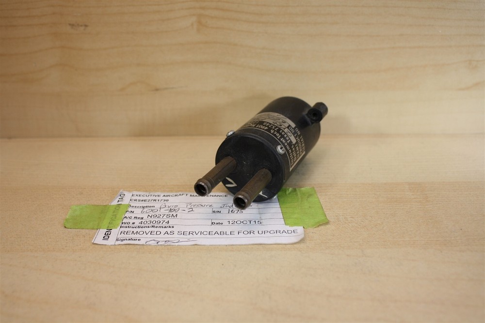 Instrument Tech 6001-100-2 Gyro Pressure Indicator