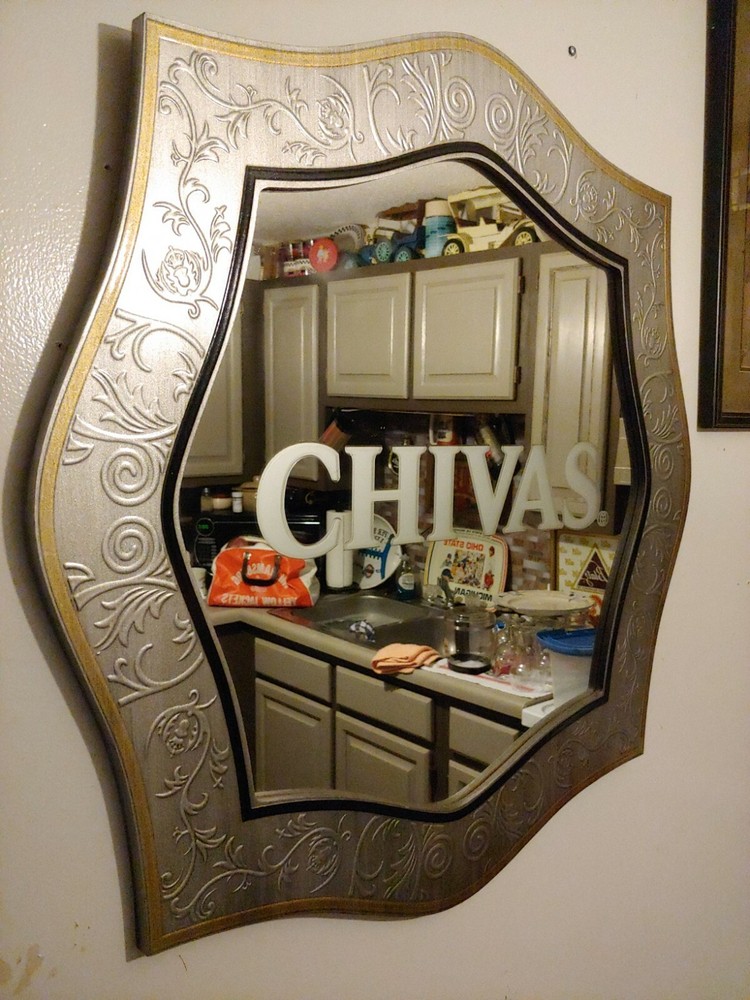 Chivas Mirror, Rare 29.5” X 29.5”
