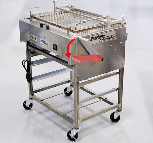 Donut Icing Glazing Machine Half Icer Machine