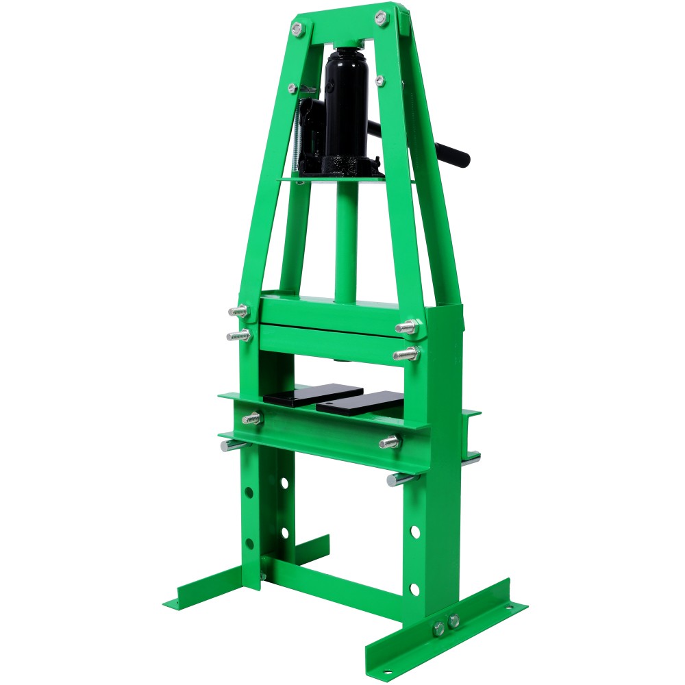 6-Ton Hydraulic Shop Press – Benchtop & Floor A-Frame, Includes Press Plates