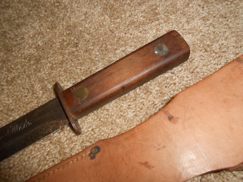 WW2 WWII U.S. Made Knife Fixed Blade Combat Dagger