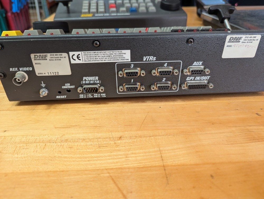 DNF Controls ST300-S/SMT VTR/DDR Controller