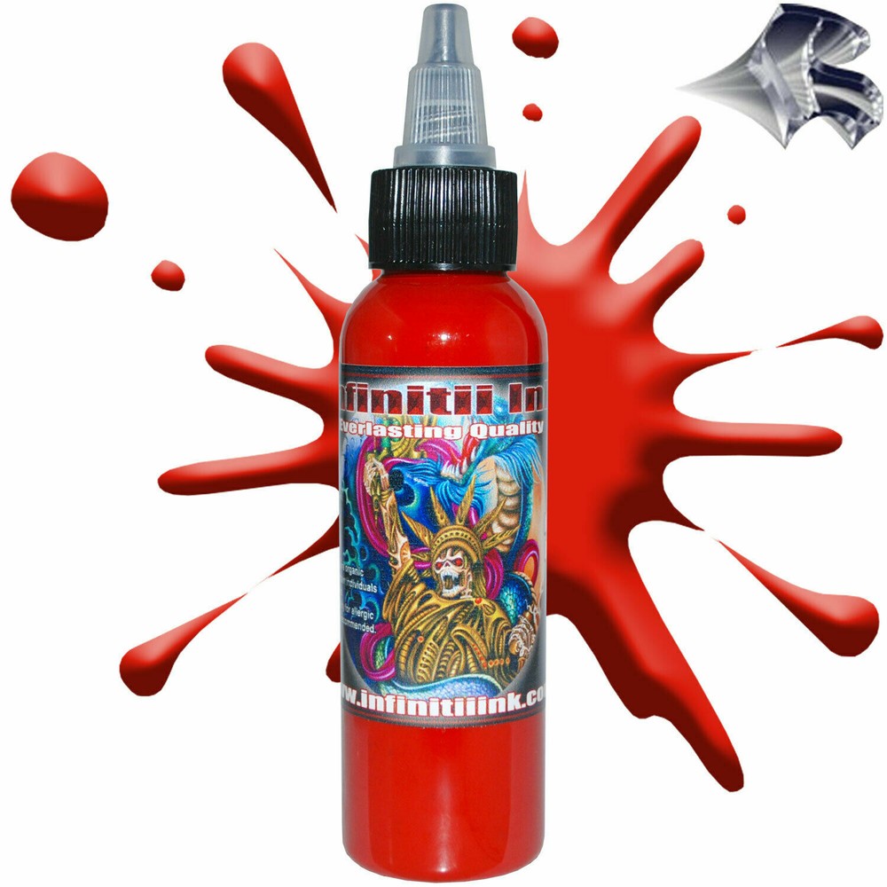 Infinitii Bright Red Tattoo Ink
