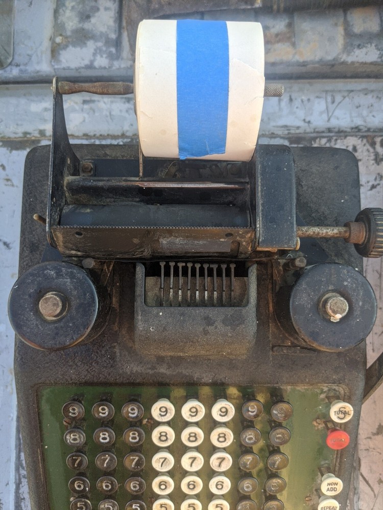 Antique electric burroughs adding machine. As Is***