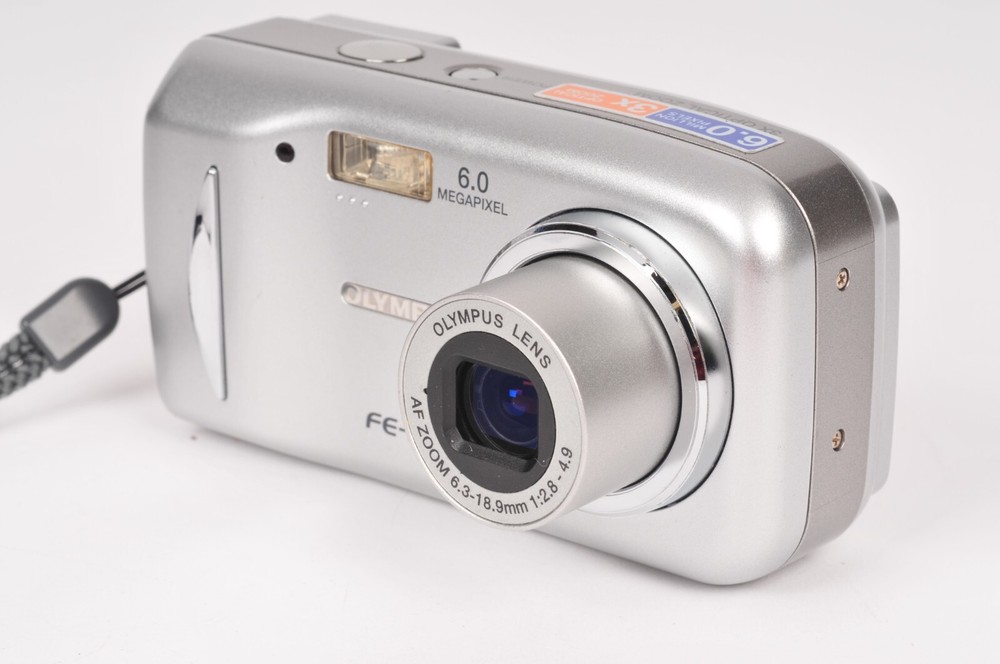 Olympus FE-120 6MP Compact Digital Camera Fully Tested