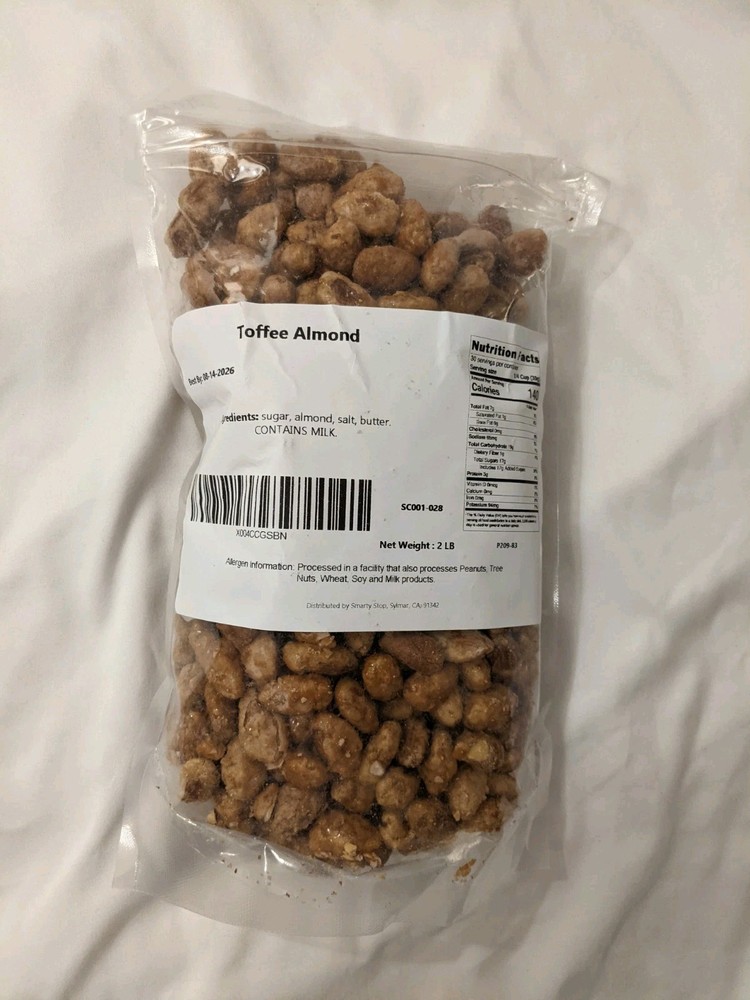 Butter Coated Toffee Almonds