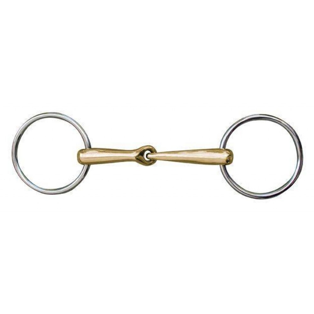 HKM Anatomical Loose Ring Snaffle Bit
