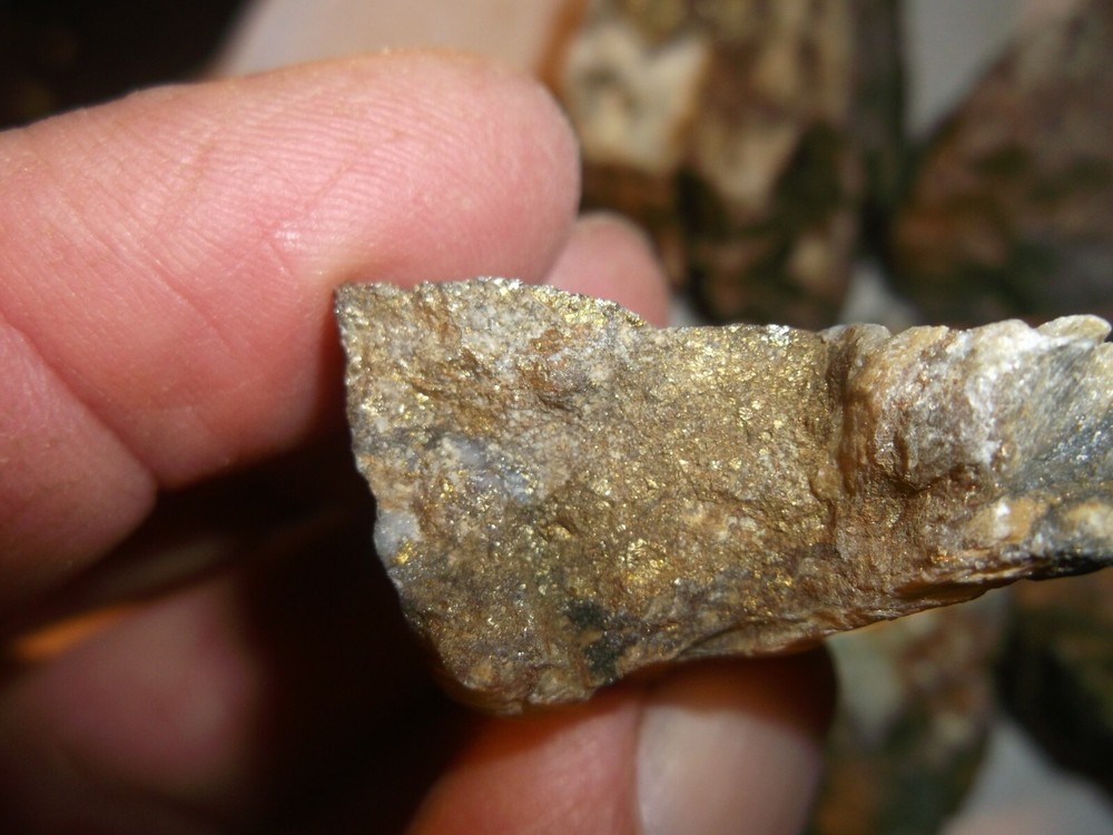 Gold, silver, copper, 454 grams samples ,ore high grade .
