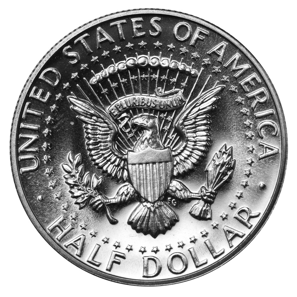 1966 Kennedy half dollar Gem 40% Silver SMS
