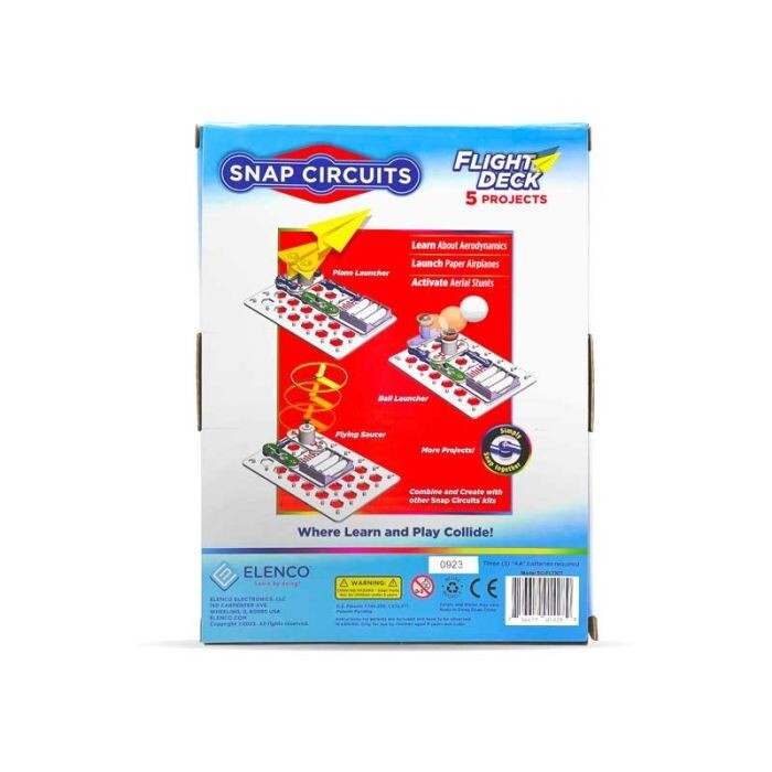 SNAP CIRCUITS SCFLTKIT - FLIGHT DECK - Science Behind How An Airplane Flies