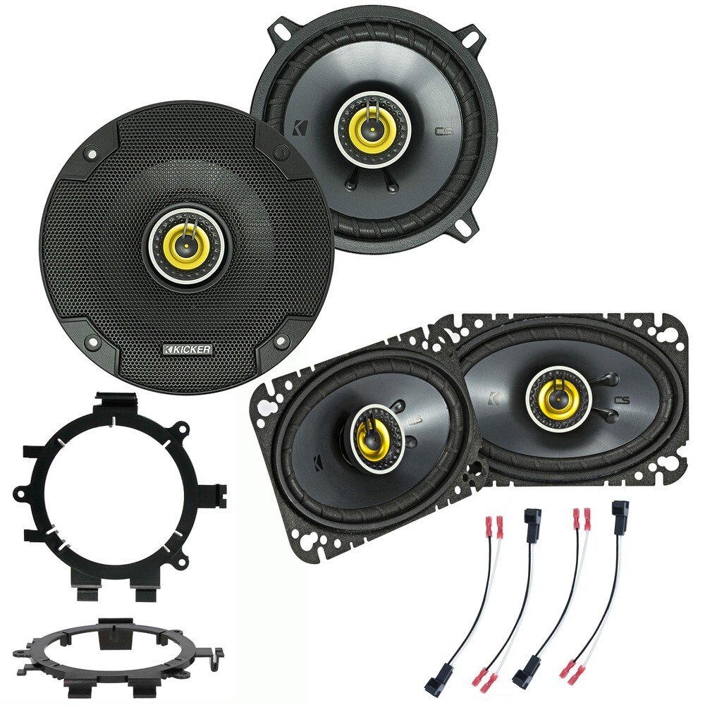 1999-2006 GMC Sierra Kicker Factory Speaker Replacement Package