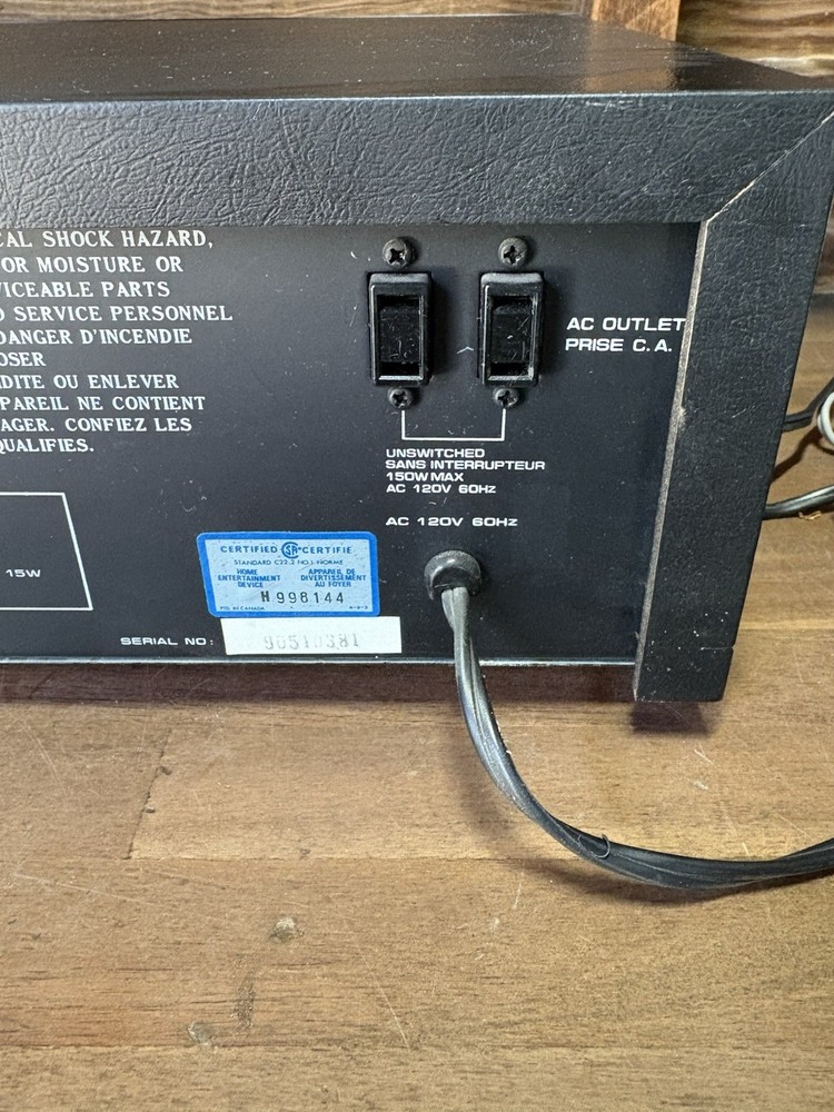 Vintage Audio Reflex EQ-1 Stereo Equalizer