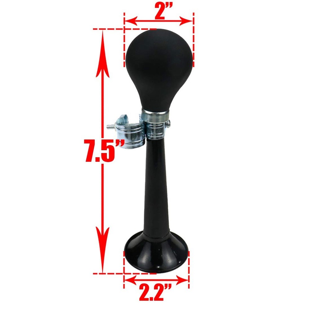 Modengzhe Metal Bugle Horn Black