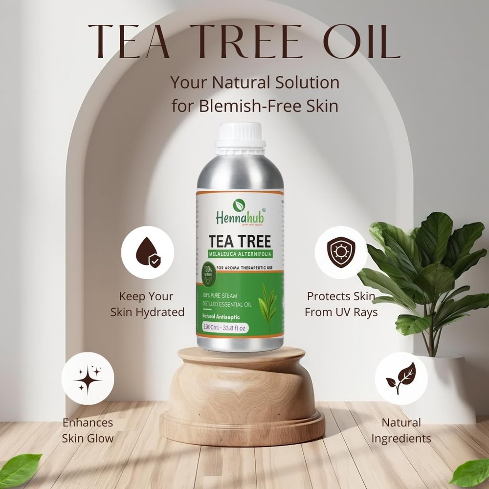 Hennahub Tea Tree Oil 1 Litre