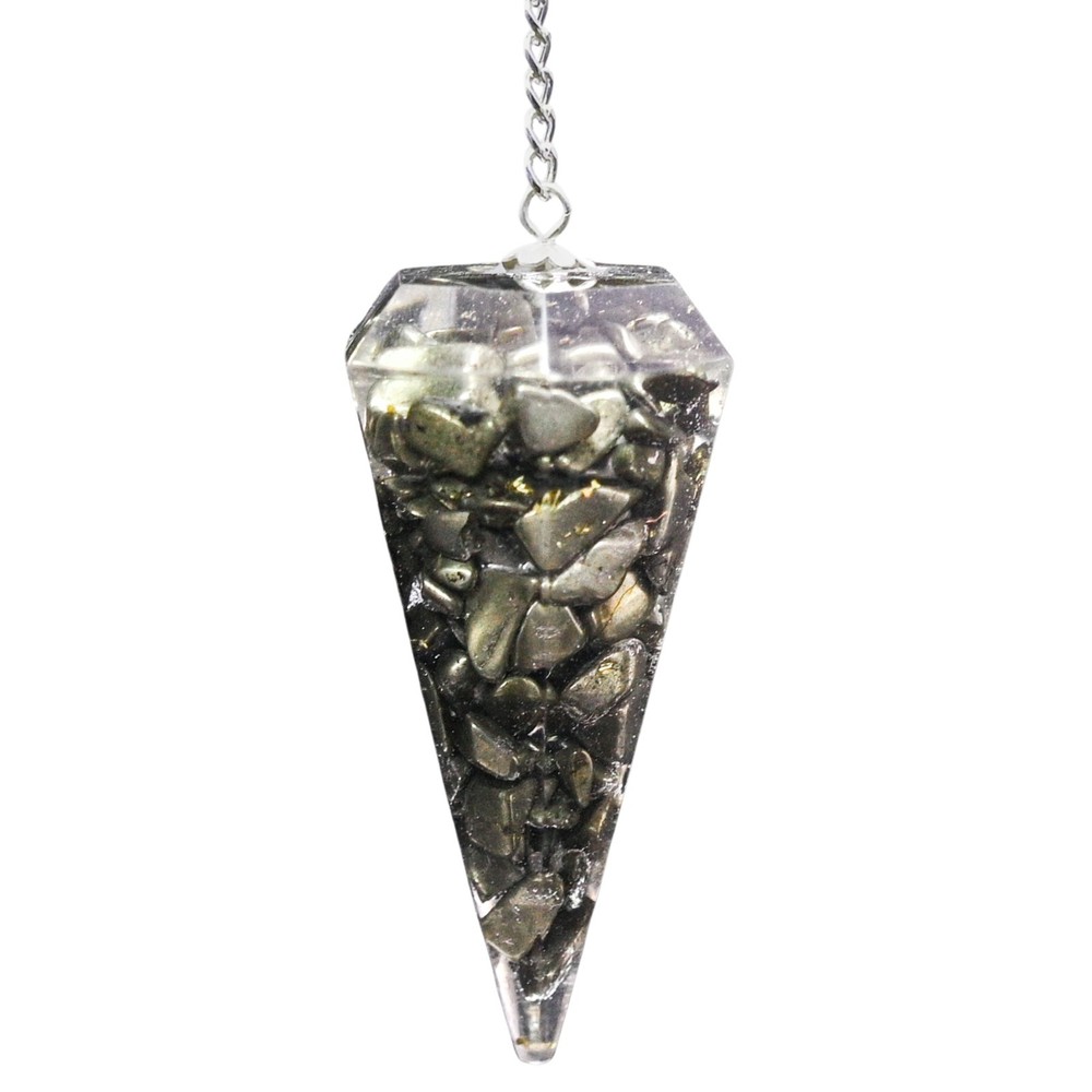 Pyrite Orgone Crystal Pendulums