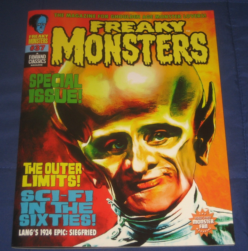 FREAKY MONSTERS # 37   -    OUTER LIMITS / CLASSIC HORROR ! BAGGED & BOARDED