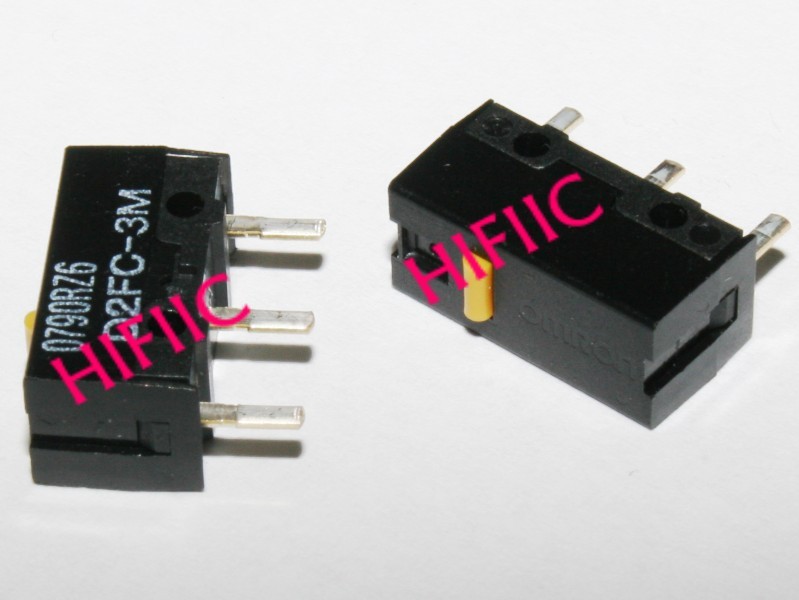 2PCS Omron D2FC-3M Subminiature Basic Switch