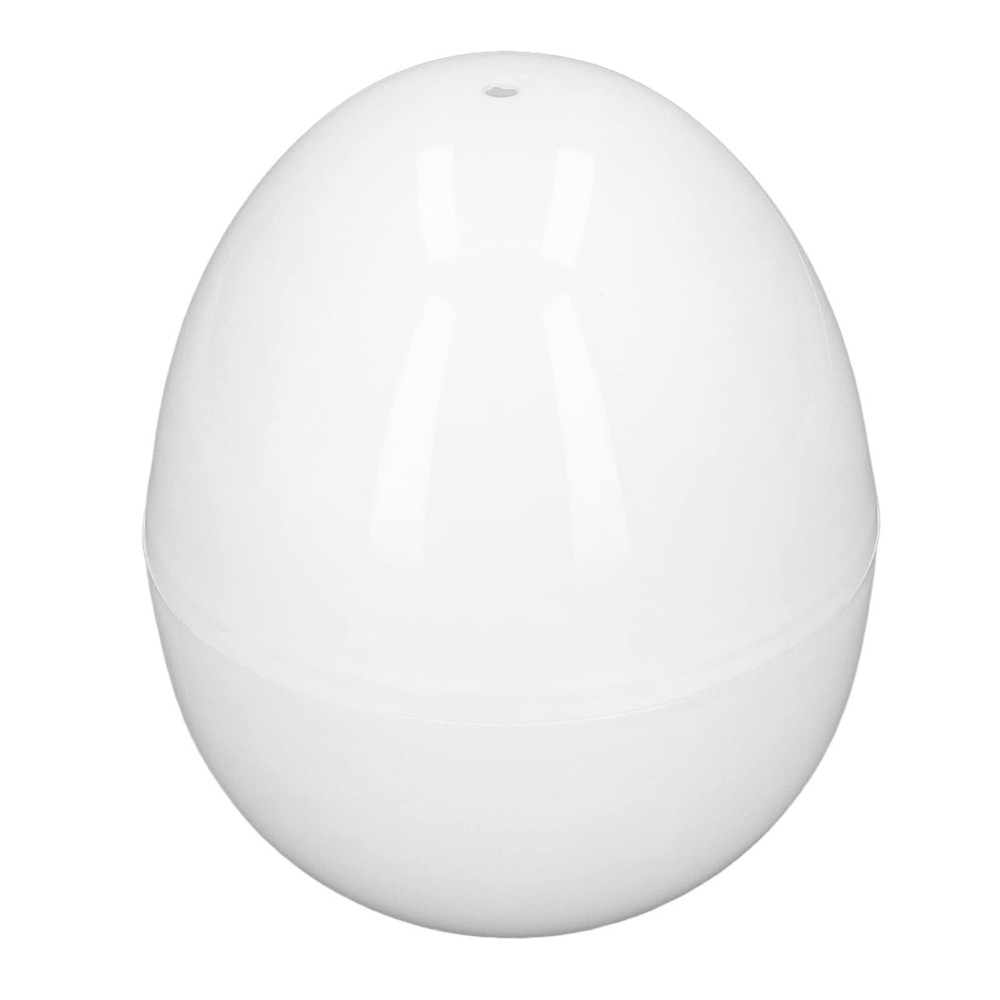 Hard Boiled Egg Cooker, Egg Boiler 4 Eggs Capacity Compact Design Microwave C...