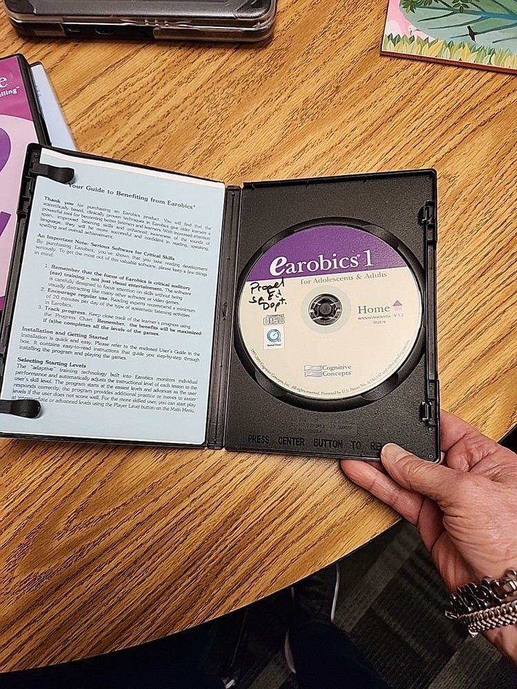 3 EAROBICS Speech Language Therapy CD-ROM