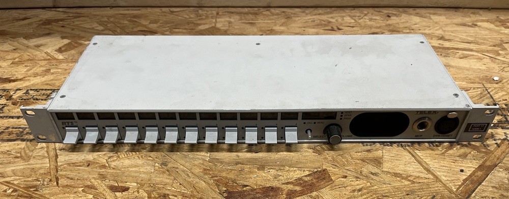 UNTESTED RTS Telex KP-12L 12 Position Key Panel Intercom System