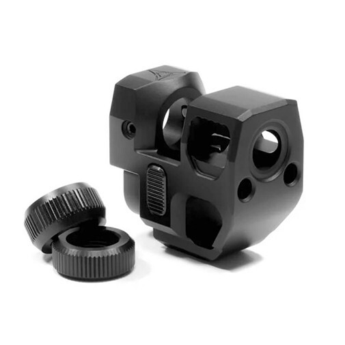 Killer Innovations Velocity Comp/Compensator/Muzzle Brake for P320 - Black