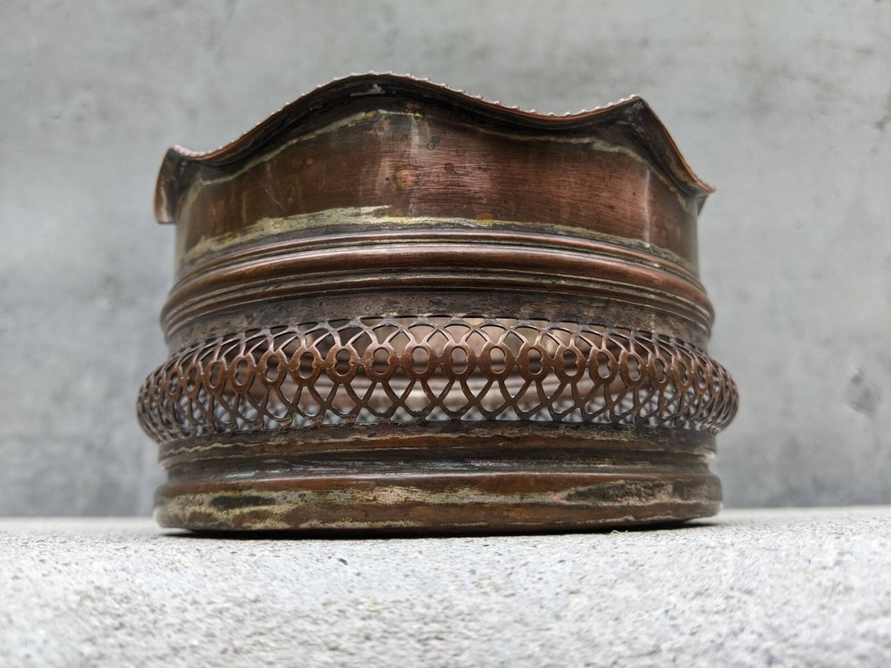 Vintage Copper Wine Coaster