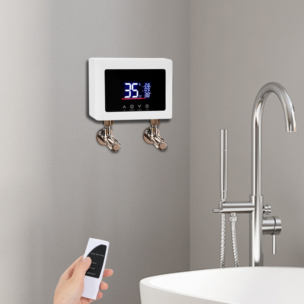 Electric Water Heater, Electric Water Heater with LED Display, Instant Electric