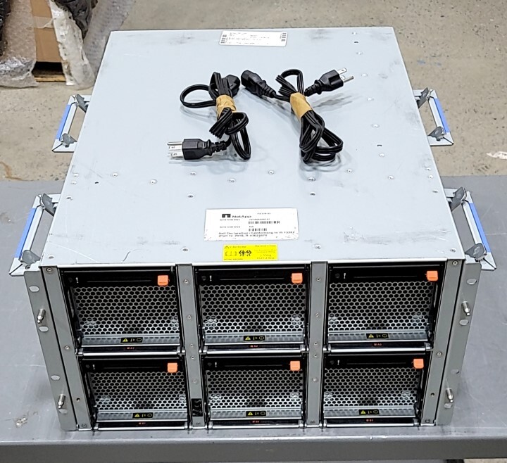 NETAPP NAF-1302 Dual SAS Disk Array Filer System 2x Controller 2x PSU 6x Fan