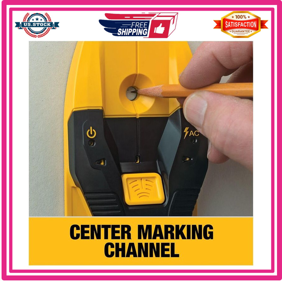 Stud Finder, 3/4”, Locate Framing Studs Efficiently with LED Arrows, Idea