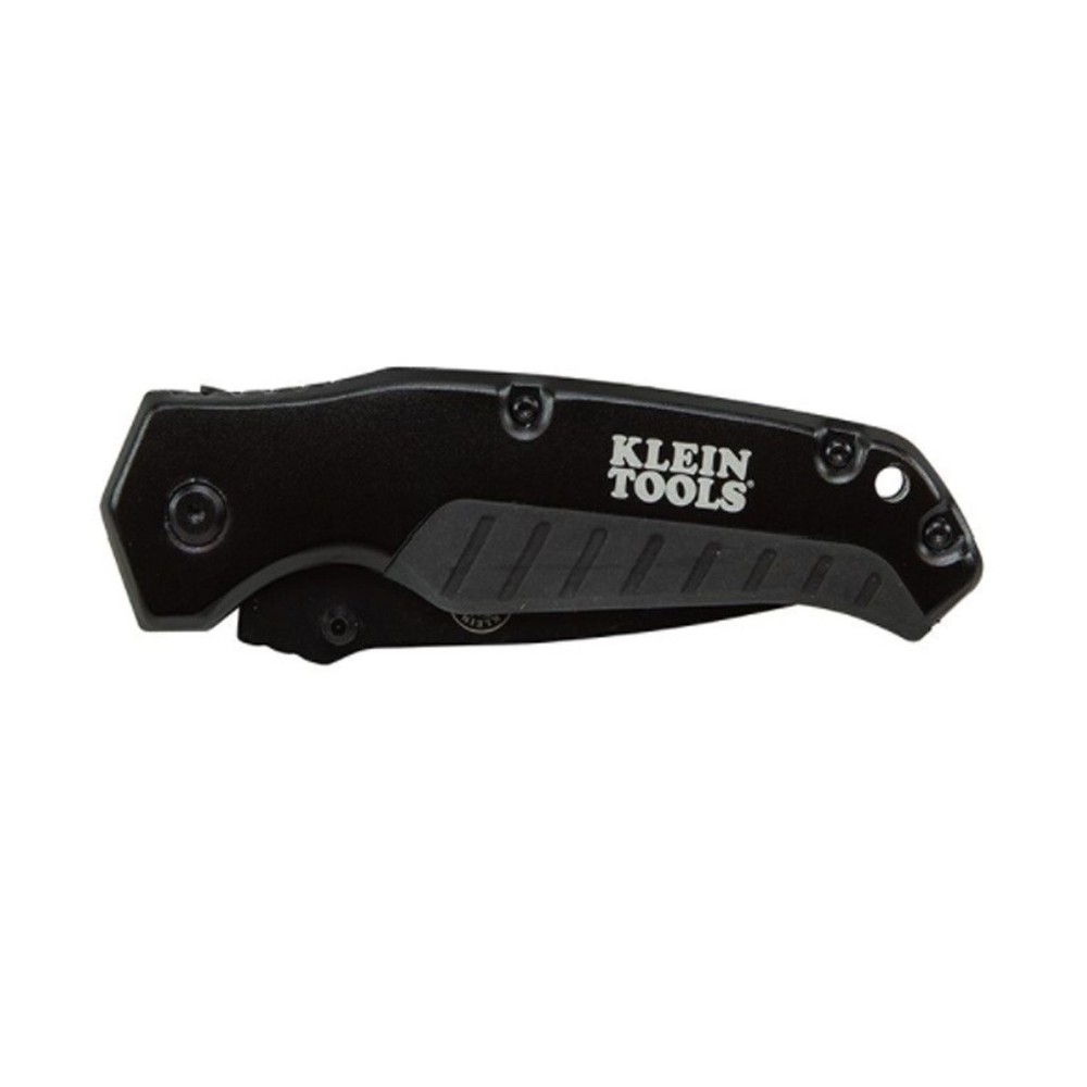 Klein Pocket Knife Black Drop Point Blade