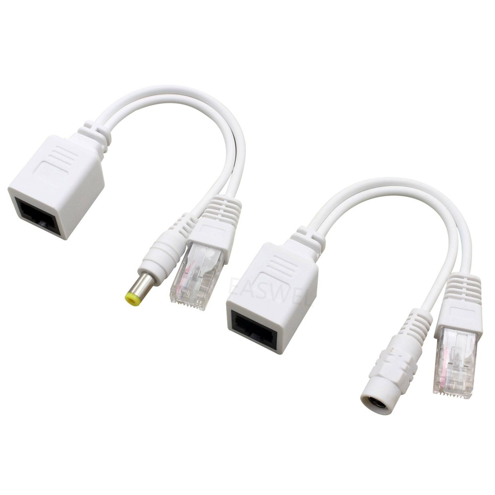 Power Adapter PoE Ethernet Cable For Anran 720P IR CUT Security Camera System