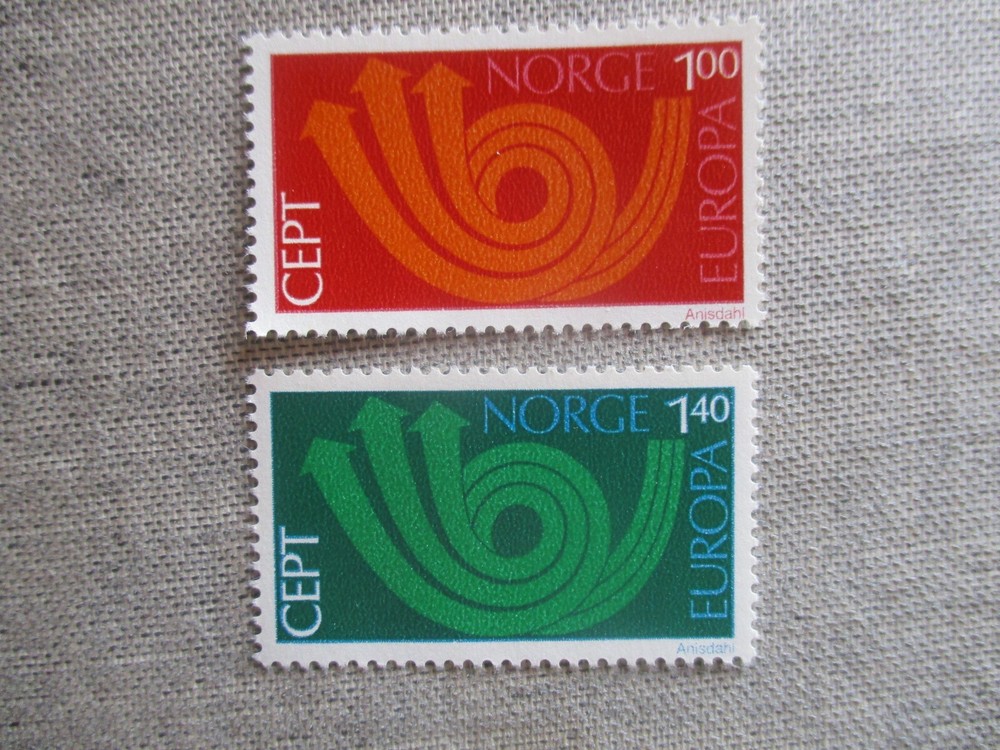 Norway, Scott#604-605, MNH