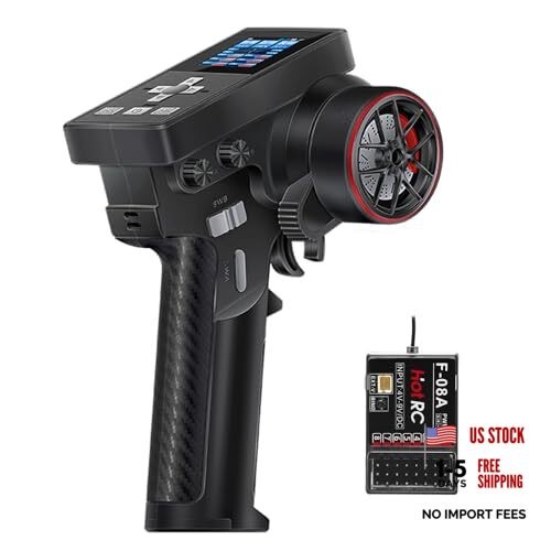 GOUPRC Racing RC Transmitter Screen Remote Controller 8CH 2.4GHz & Receiver