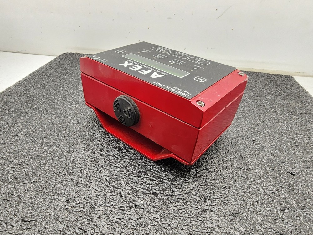 AFEX Fire Suppression Systems Control Unit Panel A729000 Good Battery