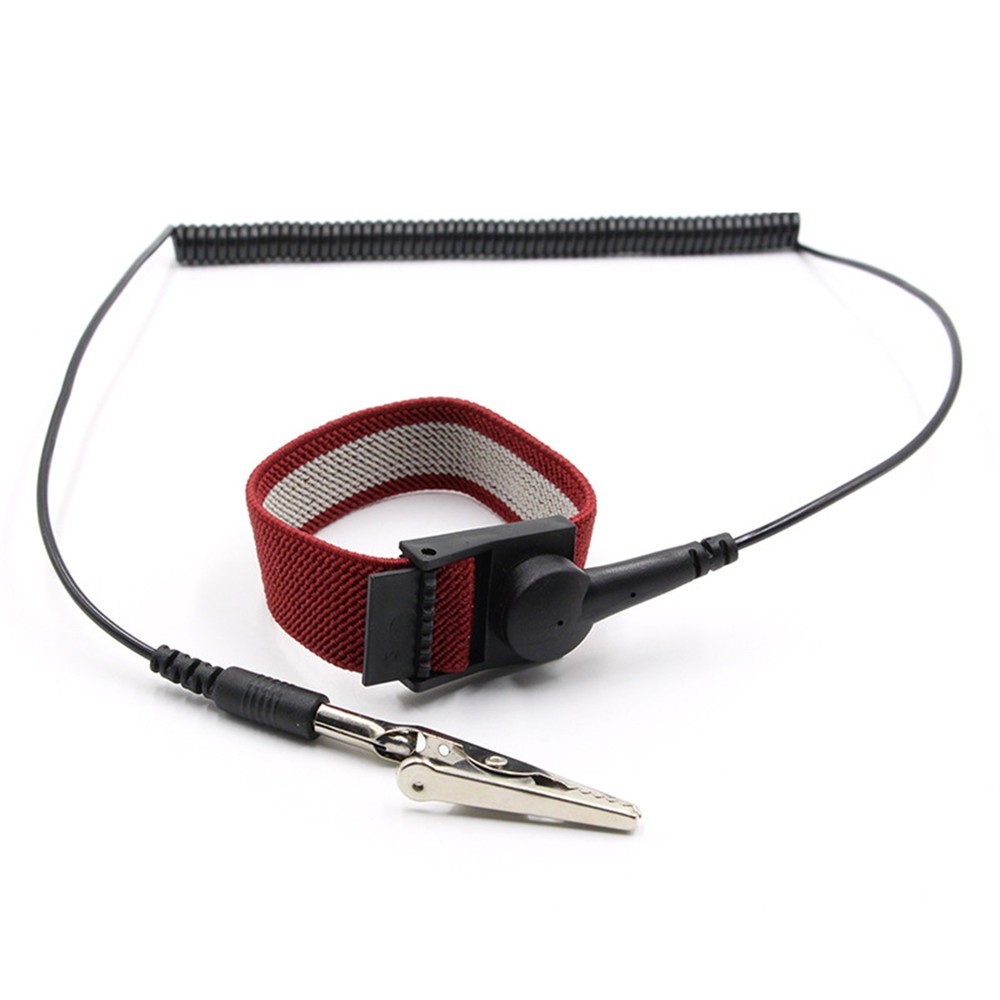 Adjustable Anti Static ESD Wrist Strap Discharge Ground Bracelet Electronic B