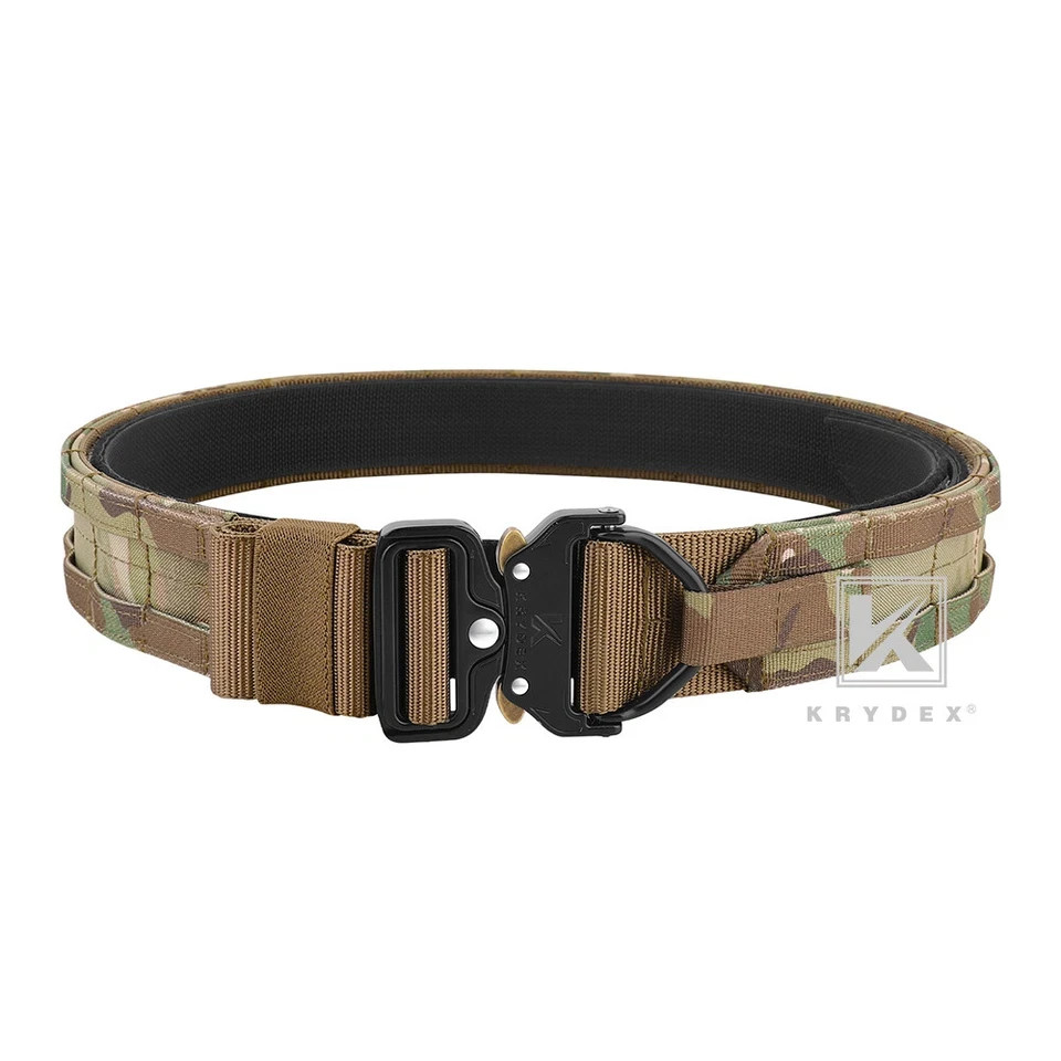 KRYDEX Tactical Belt 1.75 inch Inner Outer Quick Release Nylon Medium