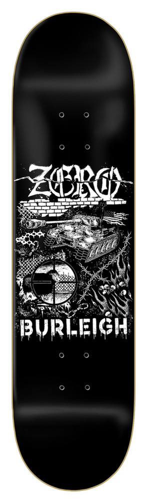 ZERO Brandon Burleigh Black Sheep 8.5 Skateboard Deck