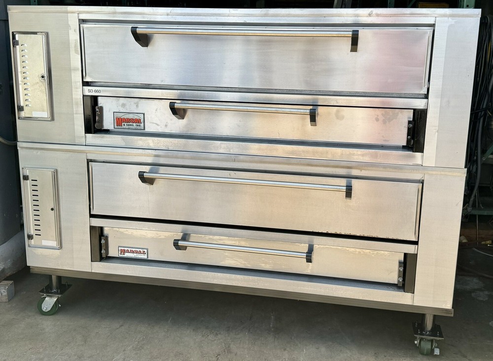 Marsal SD 660 Double Deck Pizza Oven